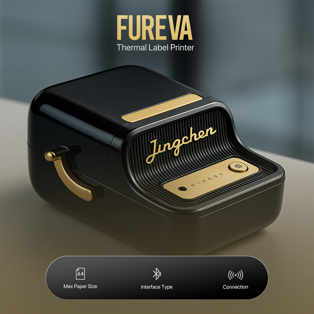 Portable Thermal Label Printer