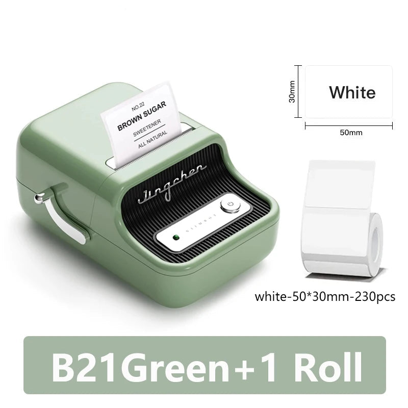 Portable Thermal Label Printer