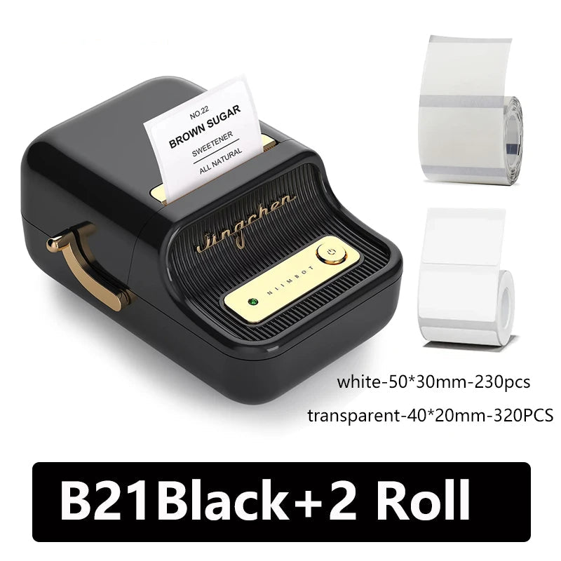 Portable Thermal Label Printer