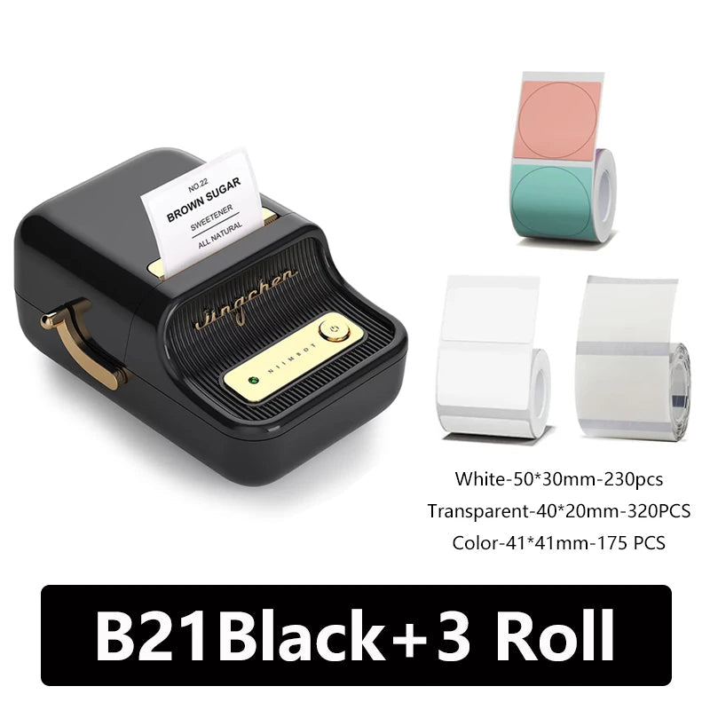 Portable Thermal Label Printer