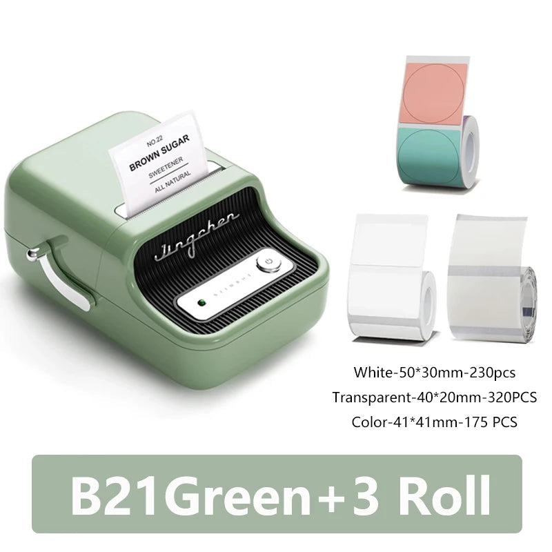 Portable Thermal Label Printer