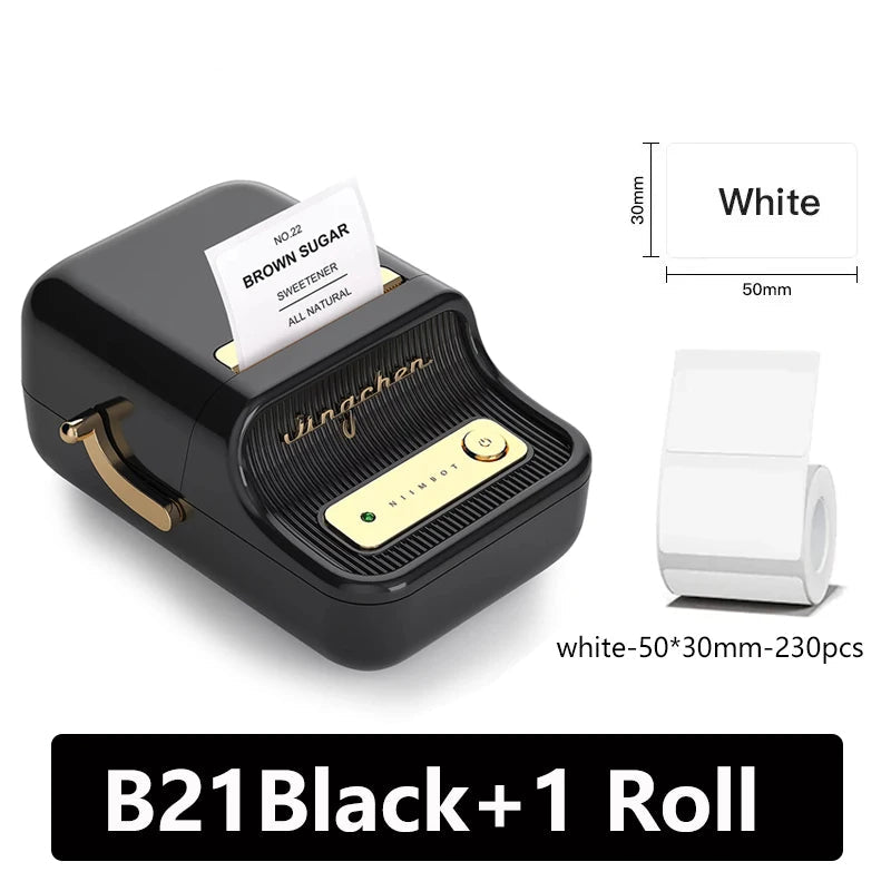 Portable Thermal Label Printer